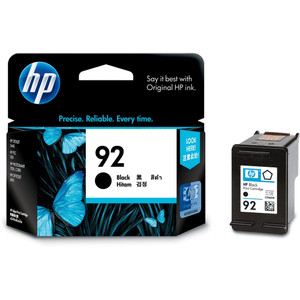 HP 92 BLACK ORIGINAL INK CARTRIDGE (C9362WA) Suits Deskjet 5440 / PSC1510 / PSC1570