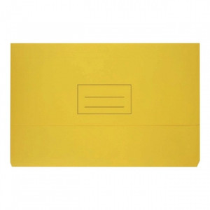 Bantex Document Wallet Manilla 230gsm Foolscap - Yellow (3441-06)