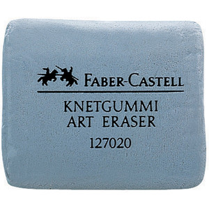 Faber-Castell Artists' PVC-Free Kneadable Art Eraser Grey, Each