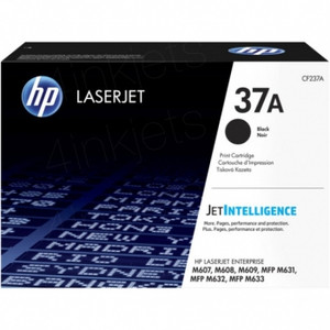 HP #37A ORIGINAL BLACK TONER 11K Suits HP Laserjet Enterprise M607 / M608 / M609 / M631/ M632 / M633