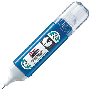 Pentel Fine Point Correction Pen White Correction Fluid 12ml