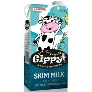 GIPPYS SKIM MILK Long Life, 1 Litre