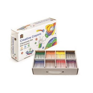 BEST VALUE CRAYONS BOX 800