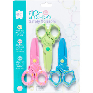 SAFETY SCISSORS SET OF 3