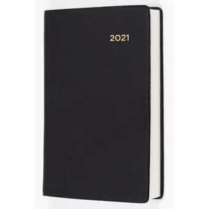 COLLINS BELMONT POCKET DIARIES B7R Week to Open Black (2026)