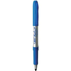 BIC MARK IT PERMANENT MARKER Fine Blue, Bx12