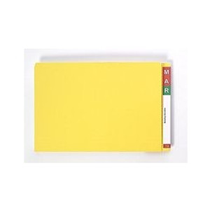 AVERY EXTRA HEAVY WEIGHT LATERAL FILES Foolscap Yellow, Bx100
