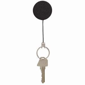 REXEL KEY CARD HOLDER Retractable HD Metal Black