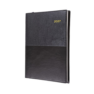 COLLINS VANESSA DIARY A6 DTP Black (Pre-Order Now for 2027) ** ETA 30/9/2026 **