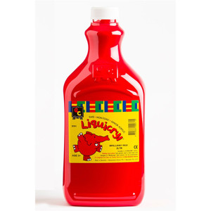 EC LIQUICRYL PAINT 2 Litre Brilliant Red