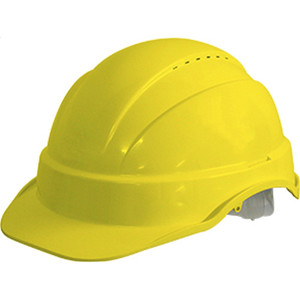 MAXISAFE VENTED HARD HAT Sliplock Harness Yellow