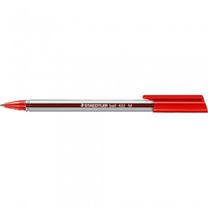 STAEDTLER STICK 432 ICE BALLPOINT PEN RED 432 M2