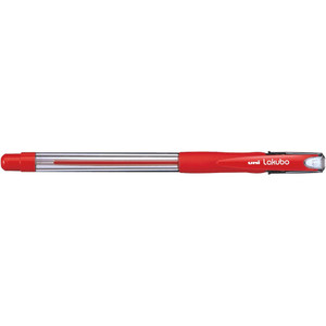UNIBALL SG100 (10) LAKUBO BALLPOINT PEN 1.0mm Red, Bx12