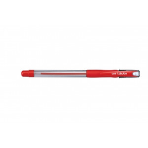 UNIBALL LAKUBO BALLPOINT PEN 1.0mm Red, Each