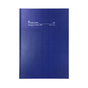 COLLINS KINGSGROVE SERIES DIARIES #381 A5 Week To Opening 1Hr Appoint. 9am-5pm (Pre-Order Now for 2027) ** ETA 30/9/2026 **