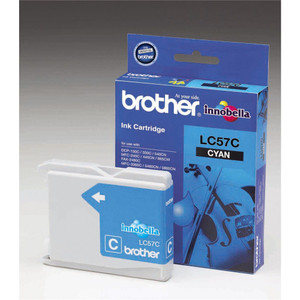BROTHER LC-57 ORIGINAL CYAN INK CARTRIDGE