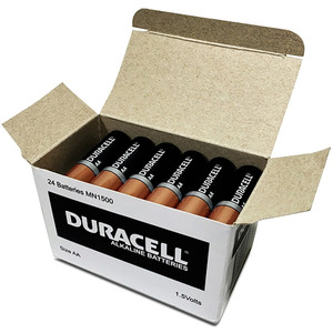 DURACELL ALKALINE BATTERY BULK AA Inner PK24