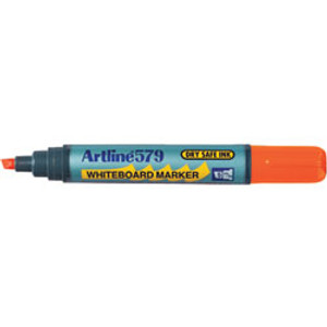 ARTLINE 519/579 DRYSAFE WHITEBOARD MARKER Orange Bx12