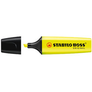 STABILO BOSS HIGHLIGHTER Yellow Bx10