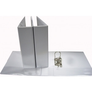 Bantex Insert Lever Half Arch File PP A4 - White (2738-A07)