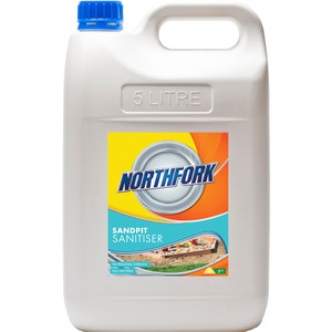 Northfork Sandpit Sanitiser  - For Sandpit only (5Lt - 1 Bottle)