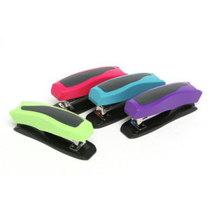 MARBIG DESKTOP PLASTIC STAPLER H/STRIP Assorted Colours (Each)