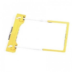 AVERY TUBECLIP FILE FASTENER Yellow Complete Bx100