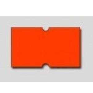 PRICING GUN LABELS - 21 X 12MM Orange, Pk10