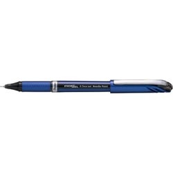 Pentel BLN25 Energel Plus Liquid Gel Pen 0.5mm Fine Nib Black, Box of 12