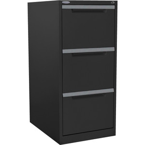STEELCO FILING CABINET 3 Drawer Graphite Ripple ** ETA 7/6/2026 **