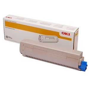 OKI MC873 ORIGINAL YELLOW TONER 10K (45862828)