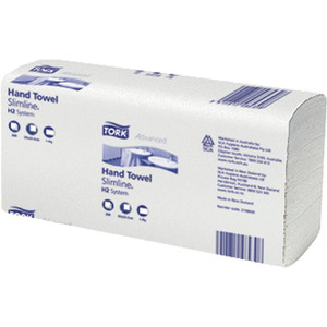 Tork H2 Xpress Multifold Hand Towel / Slimline 240 x 210mm 185 Sheets, Carton of 21