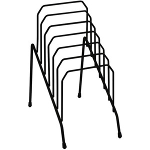 ITALPLAST Step File Organiser Small - Black, Each