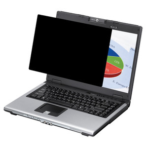 FELLOWES PRIVACY FILTER Black Out 22.0 W 4801501