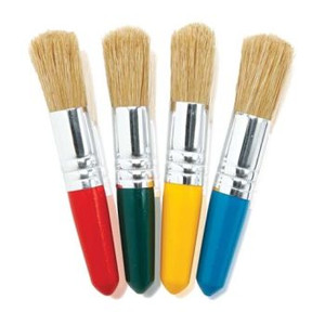 BABY STUBBY BRUSH SET OF 4 HANGSELL