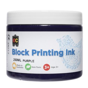 BLOCK PRINTING 250ML PURPLE