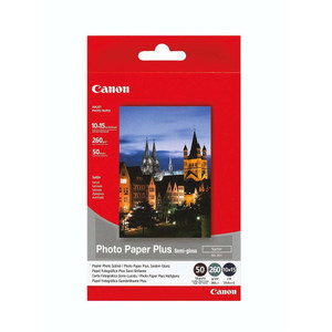 CANON S/GLOSS PHOTO PAPER 6X4 1686B012AA 20 Sheet 260gsm Pack of 20