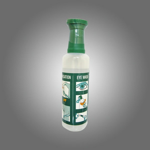 AEROWASH Drop Eyewash Refill Bottle 500mL with Eye Cup, Each