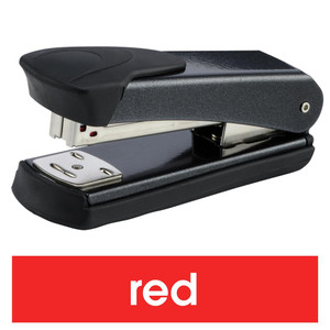 REXEL MATADOR STAPLER Half Strip 26/6 & 24/6 Red