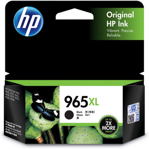 HP #965XL ORIGINAL BLACK INK CARTRIDGE 2K (3JA84AA) Suits HP Officejet Pro 9010 / 9012 / 9016 / 9018 / 9019 / 9020 / 9026 / 9028