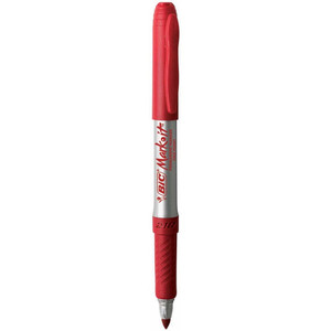 BIC MARK IT PERMANENT MARKER Fine Red