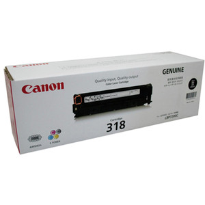 CANON CART318 ORIGINAL BLACK TONER CARTRIDGE 3.1K Suits LPB7200