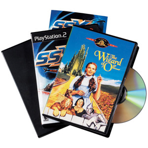 FELLOWES DVD CASES DVD Case (Pack of 5)