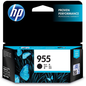 HP 955 BLACK INKJET CARTRIDGE Suits HP OfficeJet Pro 7740, 8210, 8216, 8710, 8720, 8730 and 8740