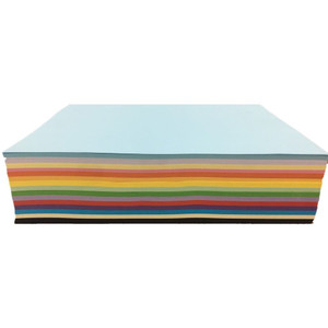 COVERMASTER A4 COVER PAPER 125GSM ASSORTED COLOURS Ream of 500