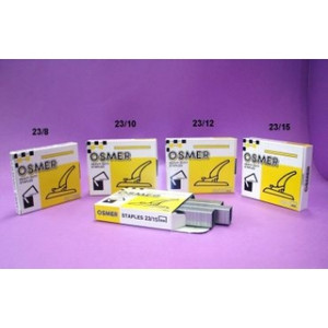 OSMER HEAVY DUTY STAPLES 23/12 Bx1000