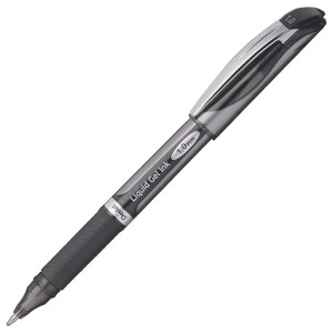 Pentel BL60 Energel Xm Deluxe Gel Ink Pen 1.0mm Black, Box of 12
