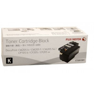 FUJI XEROX CT201591 ORIGINAL BLACK TONER CARTRIDGE 2K Suits DPCP105B / 205 / 205W / DPCM205B