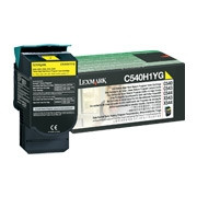 LEXMARK C540H1YG ORIGINAL YELLOW TONER CART 2K Suits C540/543/544/X543/544