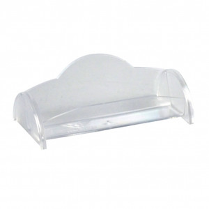 ITALPLAST Business Card Holder - Clear, Each